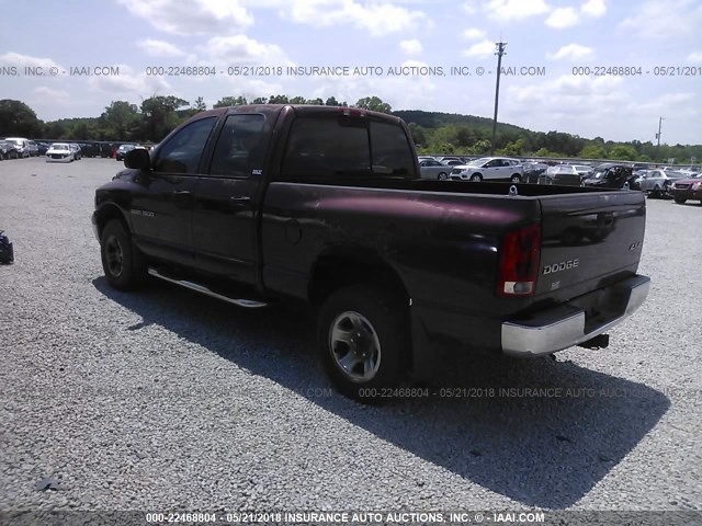 1D7HU18N82S617527 - 2002 DODGE RAM 1500 PURPLE photo 3