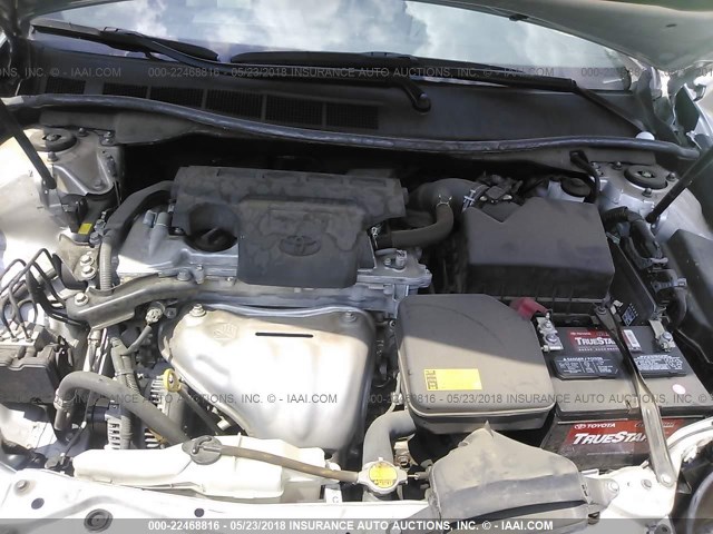 4T4BF1FK0ER367651 - 2014 TOYOTA CAMRY L/SE/LE/XLE 银色 照片 10