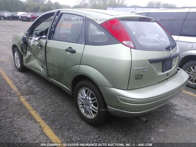 1FAFP37N37W188566 - 2007 FORD FOCUS ZX5/S/SE/SES 绿色 照片 3
