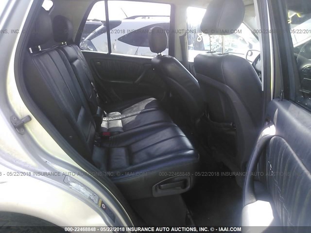 4JGAB75E22A318254 - 2002 MERCEDES-BENZ ML 500 SILVER photo 8