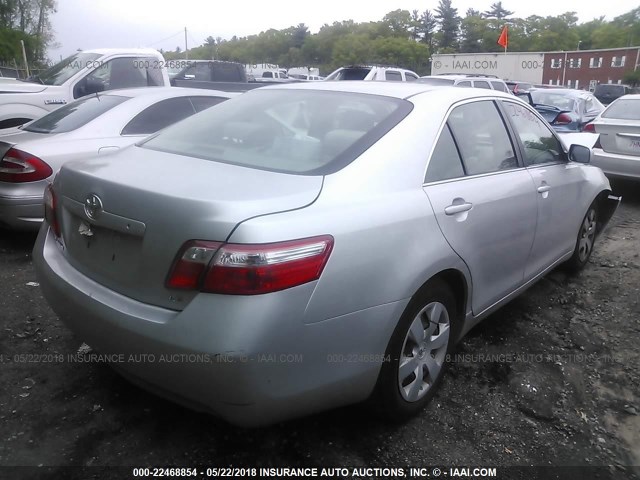 4T4BE46K19R097954 - 2009 TOYOTA CAMRY SE/LE/XLE 银色 照片 4