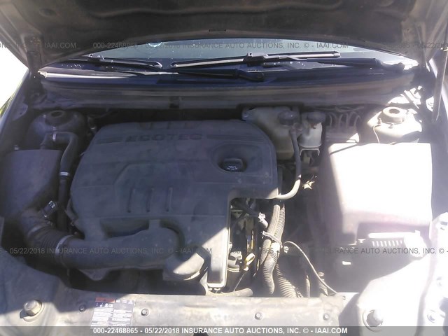 1G1ZC5E00CF247761 - 2012 CHEVROLET MALIBU 1LT 灰色 照片 10