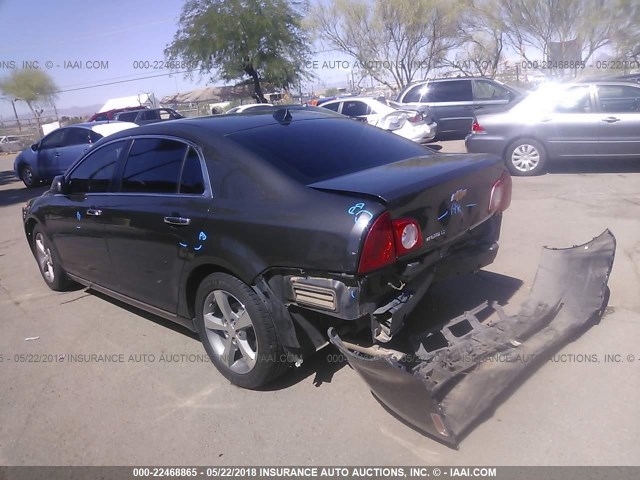 1G1ZC5E00CF247761 - 2012 CHEVROLET MALIBU 1LT 灰色 照片 3