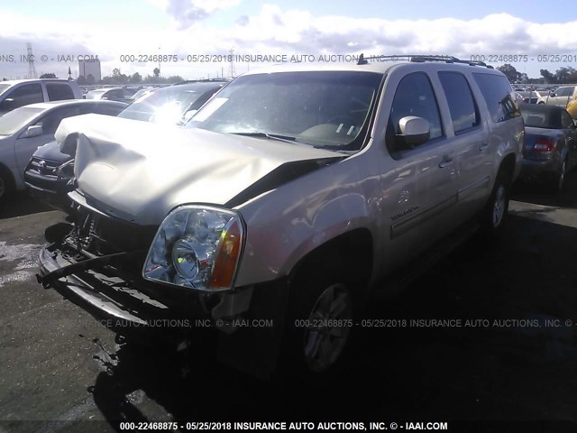 1GKS1KE04DR335052 - 2013 GMC YUKON XL C1500 SLT BEIGE photo 2