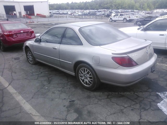 19UYA2257XL000916 - 1999 ACURA 3.0CL Շամպայն լուսանկար 3