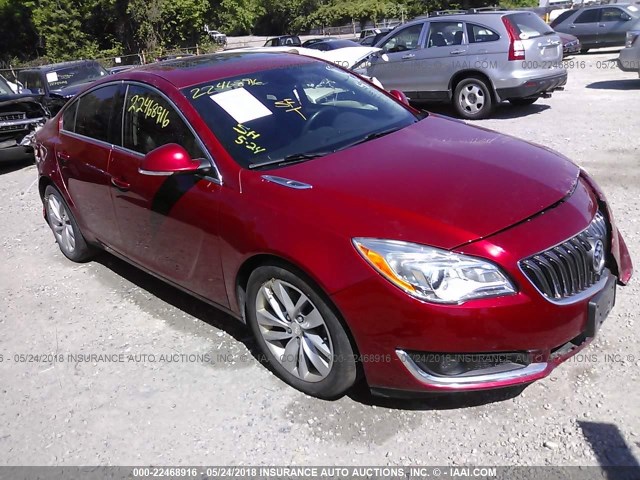 2G4GK5EX8E9114588 - 2014 BUICK REGAL 红色 照片 1