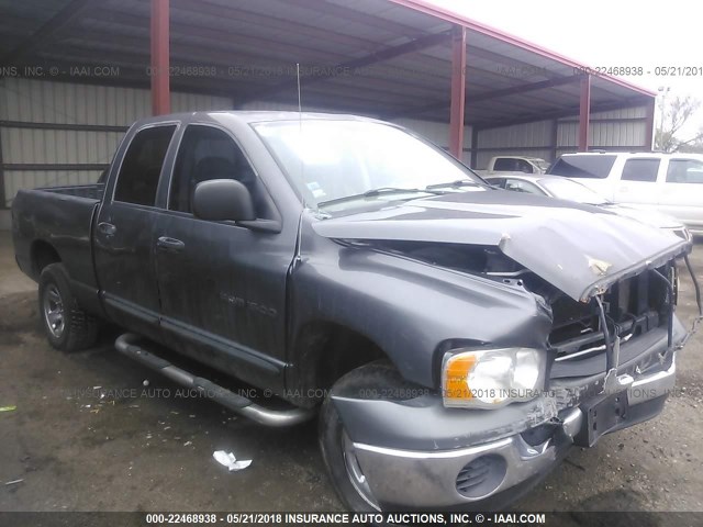 1D7HU18N84J128697 - 2004 DODGE RAM 1500 ST/SLT GRAY photo 1