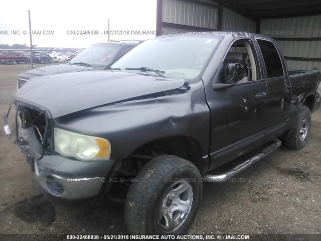 1D7HU18N84J128697 - 2004 DODGE RAM 1500 ST/SLT GRAY photo 2