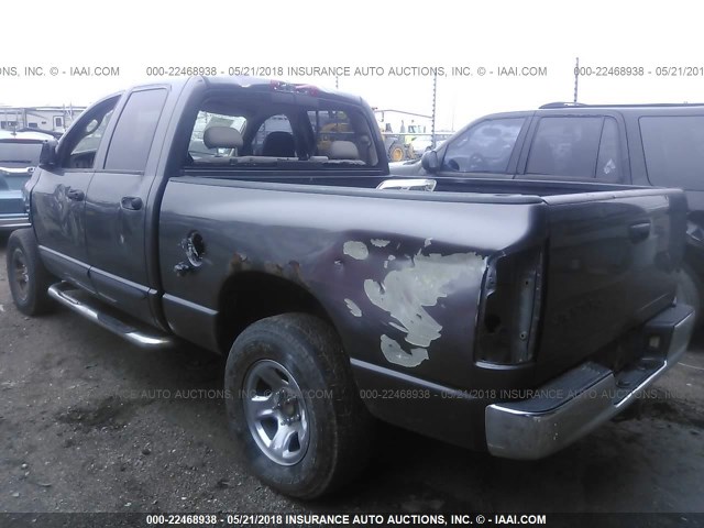 1D7HU18N84J128697 - 2004 DODGE RAM 1500 ST/SLT GRAY photo 3