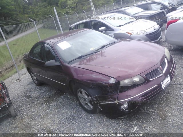 1G2HX54K214133798 - 2001 PONTIAC BONNEVILLE SE RED photo 1