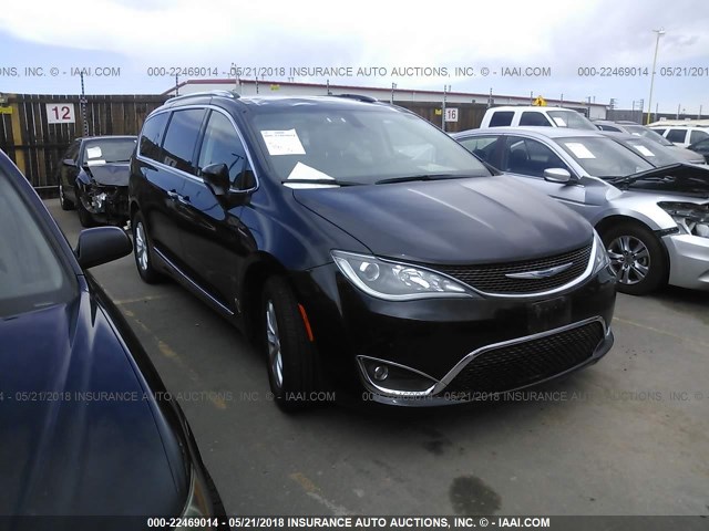 2C4RC1BG8JR186165 - 2018 CHRYSLER PACIFICA TOURING L Սև լուսանկար 1