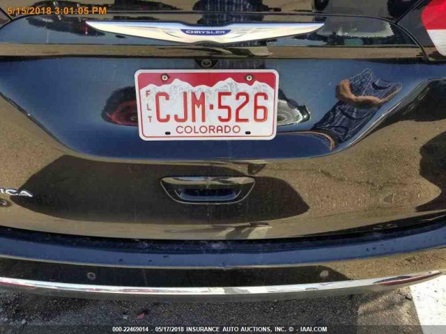 2C4RC1BG8JR186165 - 2018 CHRYSLER PACIFICA TOURING L Սև լուսանկար 17