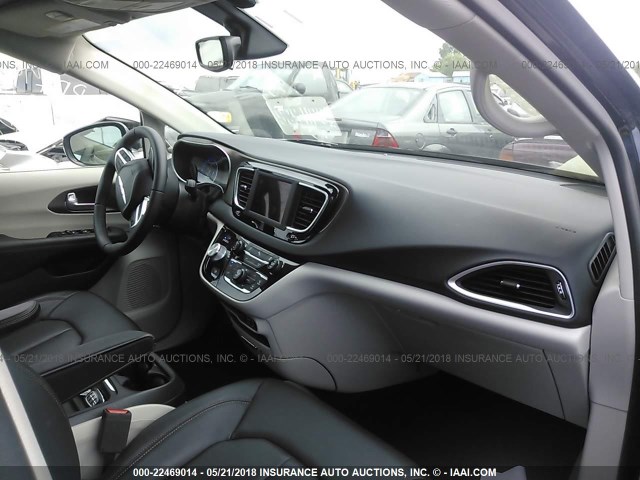 2C4RC1BG8JR186165 - 2018 CHRYSLER PACIFICA TOURING L Սև լուսանկար 5
