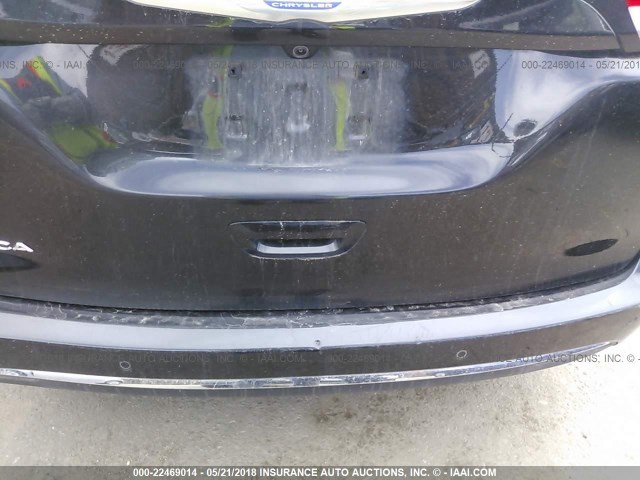 2C4RC1BG8JR186165 - 2018 CHRYSLER PACIFICA TOURING L Սև լուսանկար 6