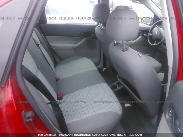 1FAHP34N27W211851 - 2007 FORD FOCUS ZX4/S/SE/SES 红色 照片 8
