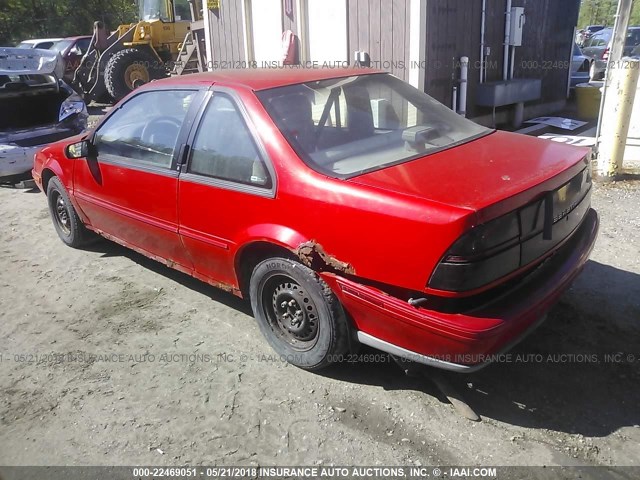 1G1LV15M2RY119272 - 1994 CHEVROLET BERETTA RED photo 3