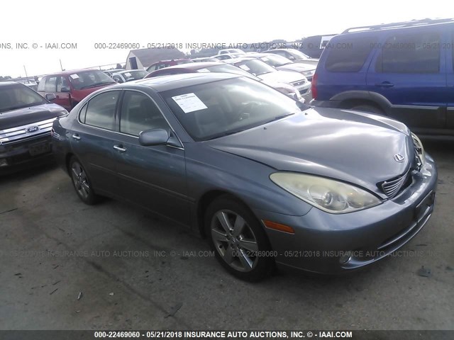 JTHBA30G265153526 - 2006 LEXUS ES 330 BLUE photo 1