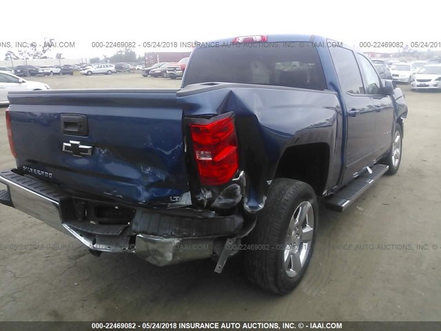 3GCPCREC2GG347199 - 2016 CHEVROLET SILVERADO C1500 LT BLUE photo 4