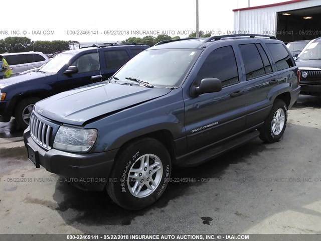 1J4GW48SX4C186347 - 2004 JEEP GRAND CHEROKEE LAREDO/COLUMBIA/FREEDOM 深蓝色 照片 2