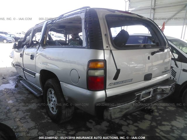 3GNEC16Z15G285875 - 2005 CHEVROLET SUBURBAN C1500 Pewter photo 3