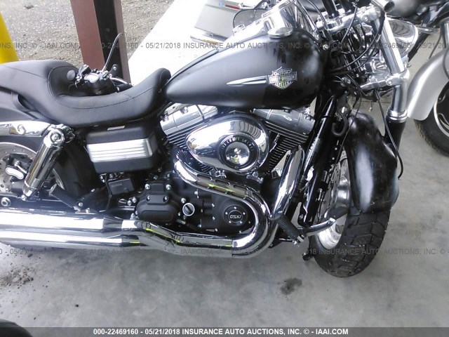 1HD1GYM18DC313642 - 2013 HARLEY-DAVIDSON FXDF DYNA FAT BOB BLACK photo 8