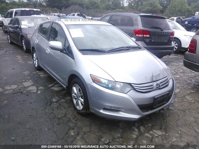 JHMZE2H77AS003715 - 2010 HONDA INSIGHT EX SILVER photo 1