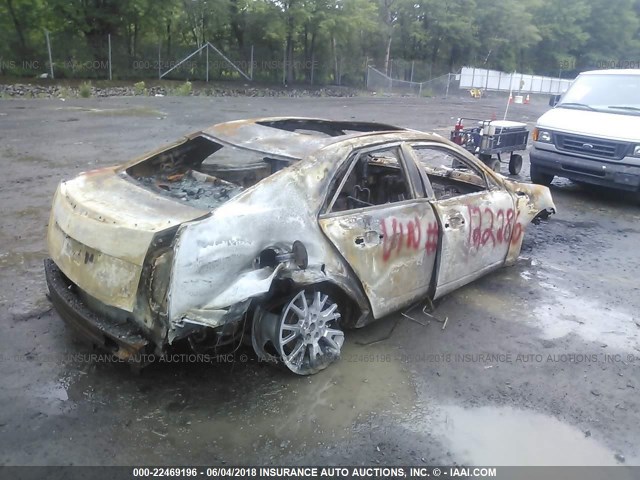 1G6DM5E39C0122286 - 2012 CADILLAC CTS PERFORMANCE COLLECTION Коричневый фото 4