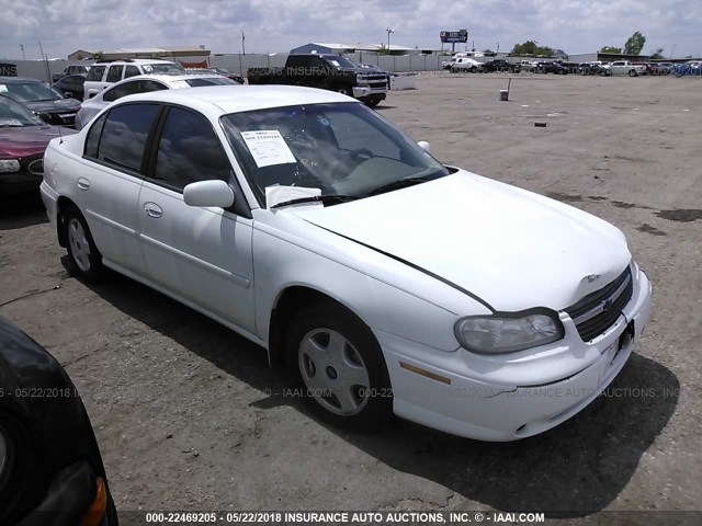 1G1NE52J316100823 - 2001 CHEVROLET MALIBU LS WHITE photo 1