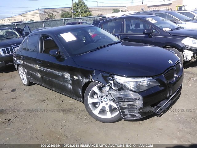 WBANW13548CZ74993 - 2008 BMW 535 I BLACK photo 1