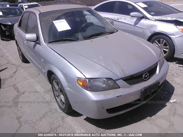 JM1BJ225330155138 - 2003 MAZDA PROTEGE DX/LX/ES SILVER photo 1