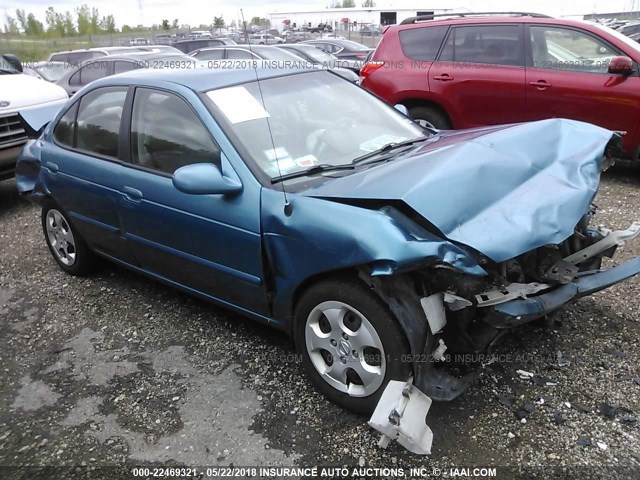 3N1CB51D84L479513 - 2004 NISSAN SENTRA 1.8/1.8S BLUE photo 1