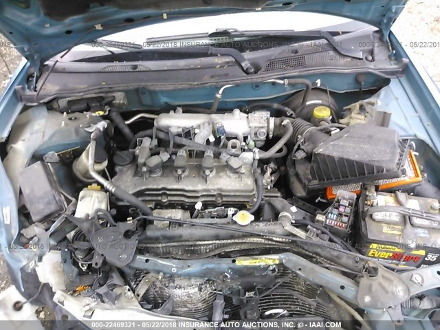 3N1CB51D84L479513 - 2004 NISSAN SENTRA 1.8/1.8S BLUE photo 10