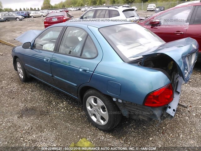 3N1CB51D84L479513 - 2004 NISSAN SENTRA 1.8/1.8S BLUE photo 3