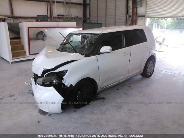 JTLKE50E881010014 - 2008 TOYOTA SCION XB თეთრი ფოტო 2