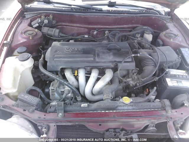 1NXBR12EXYZ302912 - 2000 TOYOTA COROLLA VE/CE/LE 红色 照片 10