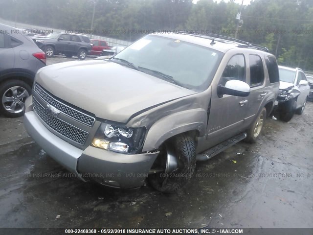 1GNFK13047R397165 - 2007 CHEVROLET TAHOE K1500 GOLD photo 2