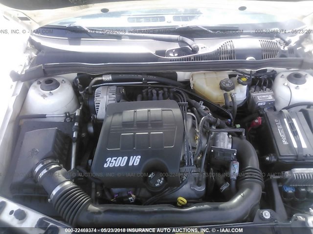 1G1ZU53806F215158 - 2006 CHEVROLET MALIBU LTZ 白色 照片 10