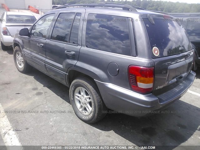 1J4GX48S84C192418 - 2004 JEEP GRAND CHEROKEE LAREDO/COLUMBIA/FREEDOM 灰色 照片 3