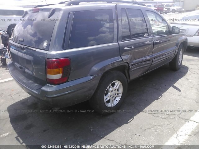 1J4GX48S84C192418 - 2004 JEEP GRAND CHEROKEE LAREDO/COLUMBIA/FREEDOM 灰色 照片 4