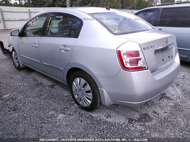 3N1AB6AP0AL729281 - 2010 NISSAN SENTRA 2.0/2.0S/SR/2.0SL SILVER photo 3