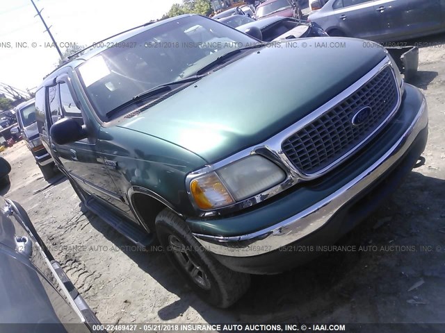 1FMPU16L6YLC31503 - 2000 FORD EXPEDITION XLT Yaşıl foto 1