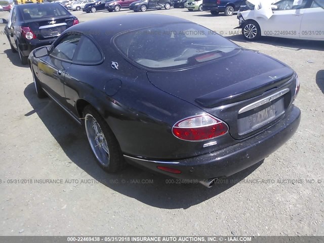 SAJDA41C052A40321 - 2005 JAGUAR XK8 BLACK photo 3