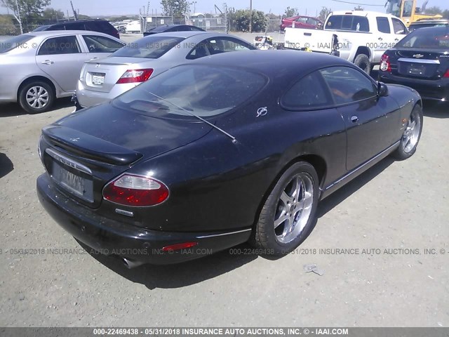 SAJDA41C052A40321 - 2005 JAGUAR XK8 BLACK photo 4