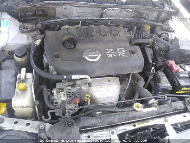 3N1AB51A35L501769 - 2005 NISSAN SENTRA SE-R SPEC V SILVER photo 10