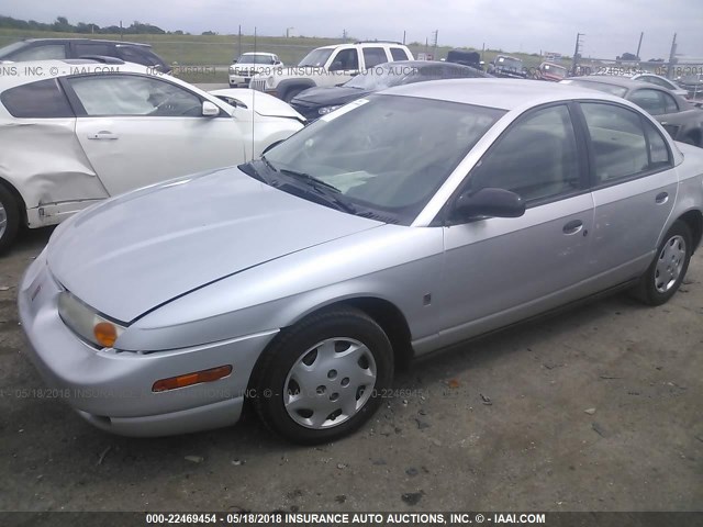 1G8ZH52812Z211054 - 2002 SATURN SL1 SILVER photo 5