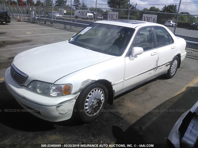 JH4KA964XVC009345 - 1997 ACURA 3.5RL WHITE photo 2