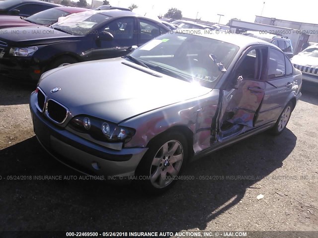 WBAEU33485PR19668 - 2005 BMW 325 XI GRAY photo 2