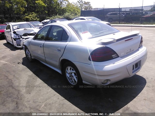 1G2NF52E64M705320 - 2004 PONTIAC GRAND AM SE1 SILVER photo 3