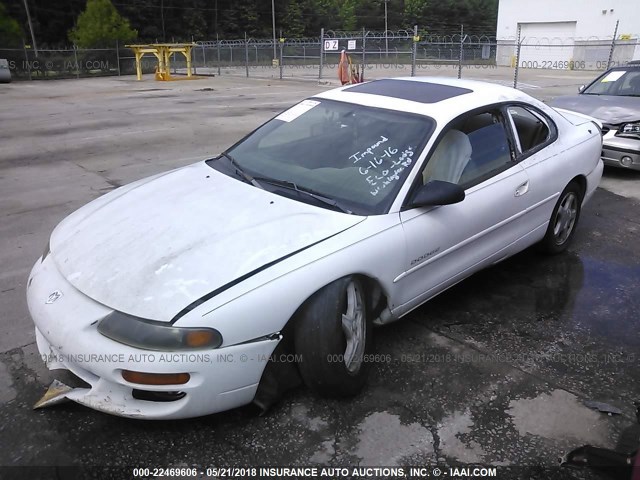 4B3AU52N2XE017555 - 1999 DODGE AVENGER ES WHITE photo 2