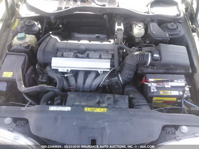 YV1LS55A2X2611355 - 1999 VOLVO S70 BLACK photo 10